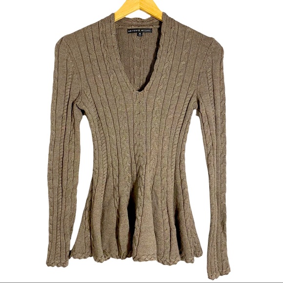Antonio Melani Addie Truffle Taupe Wool 